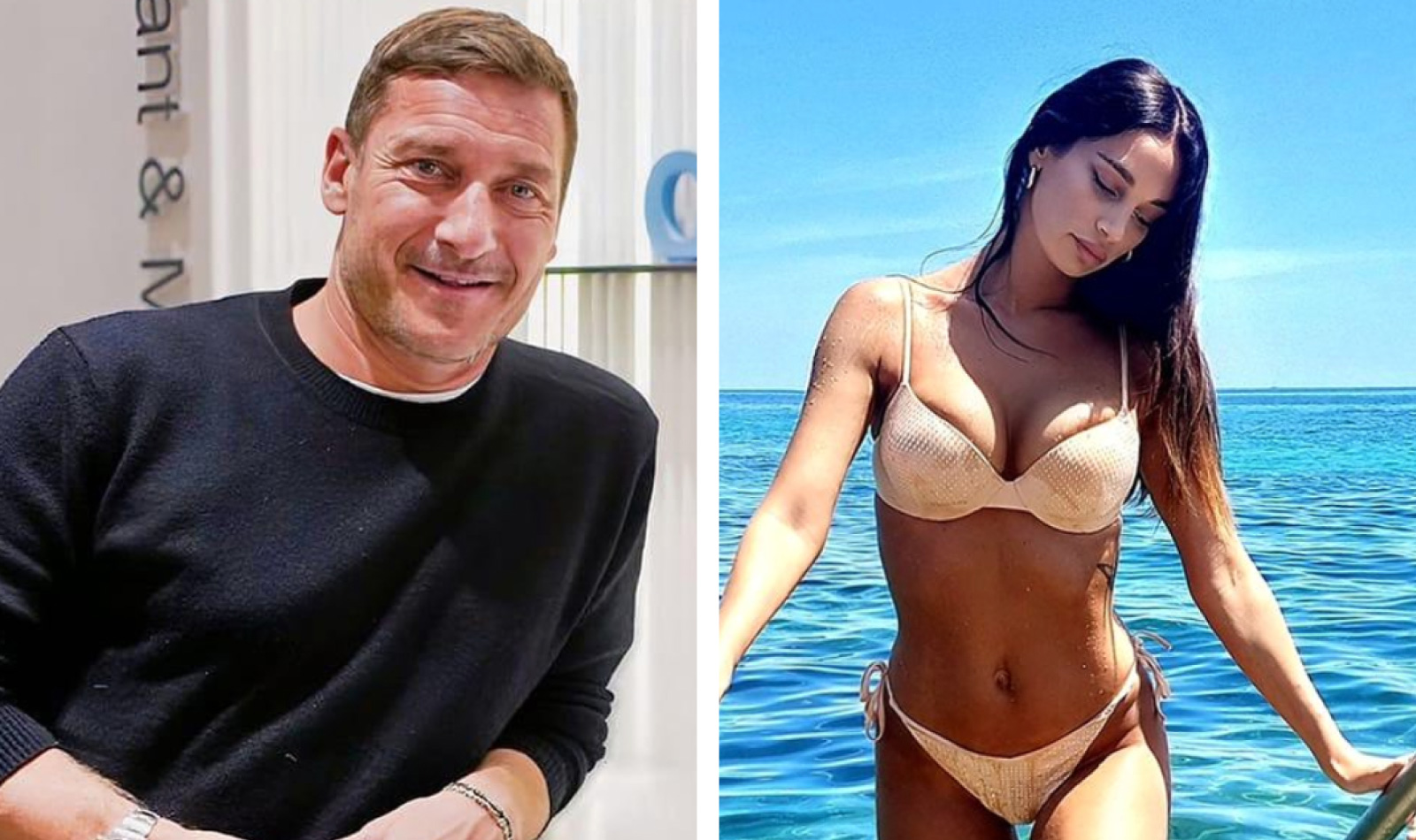 Totti e Francesca Tocca