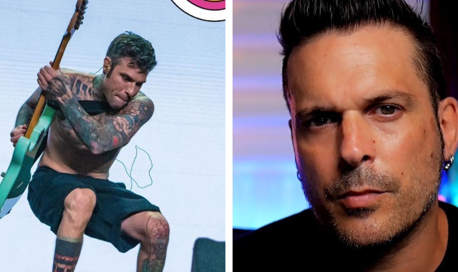 Fedez ed Enrico Silvestrin