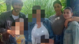 Belen e Stefano a pranzo con Emma, le foto di tutti e tre insieme