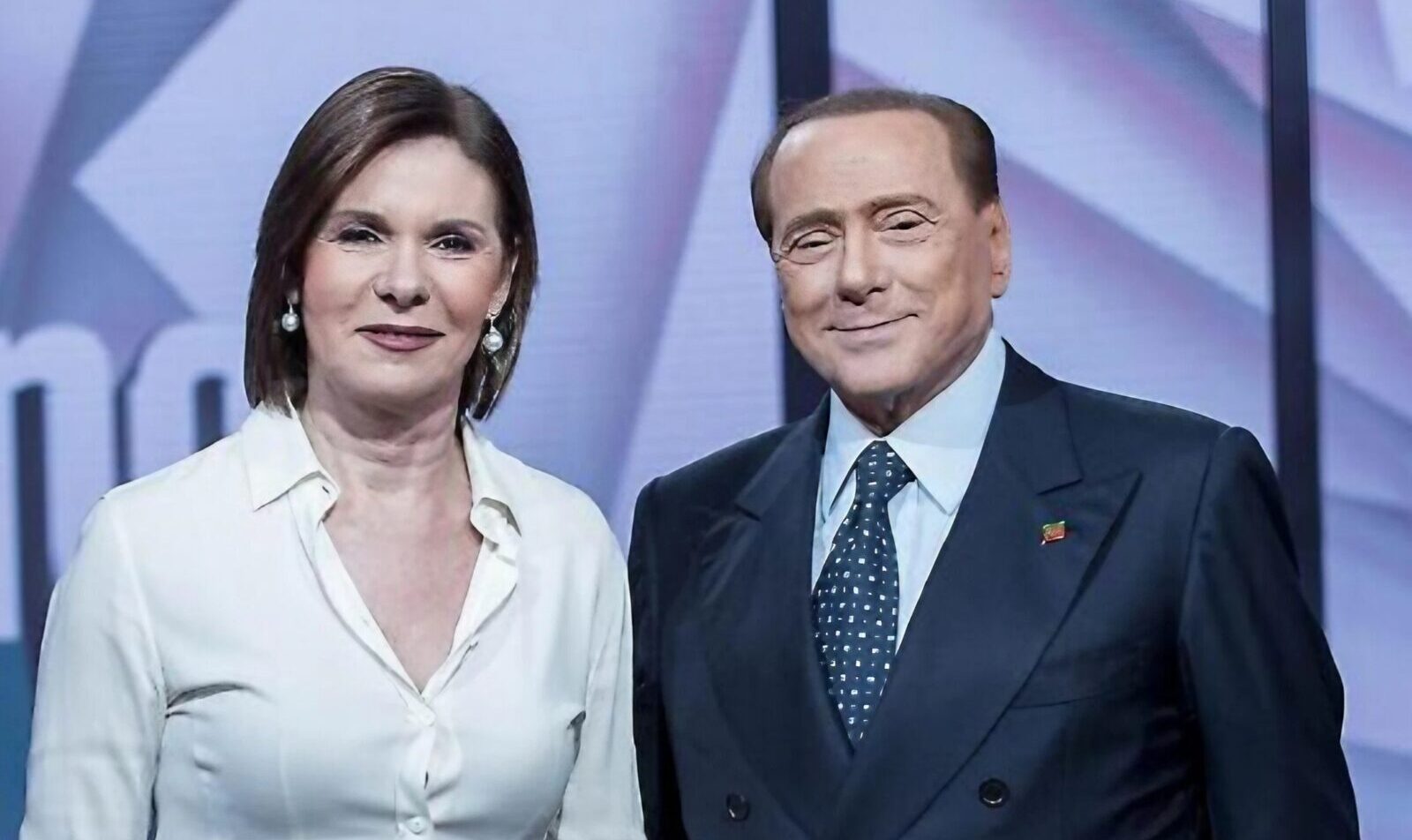 Bianca Berlinguer e Berlusconi
