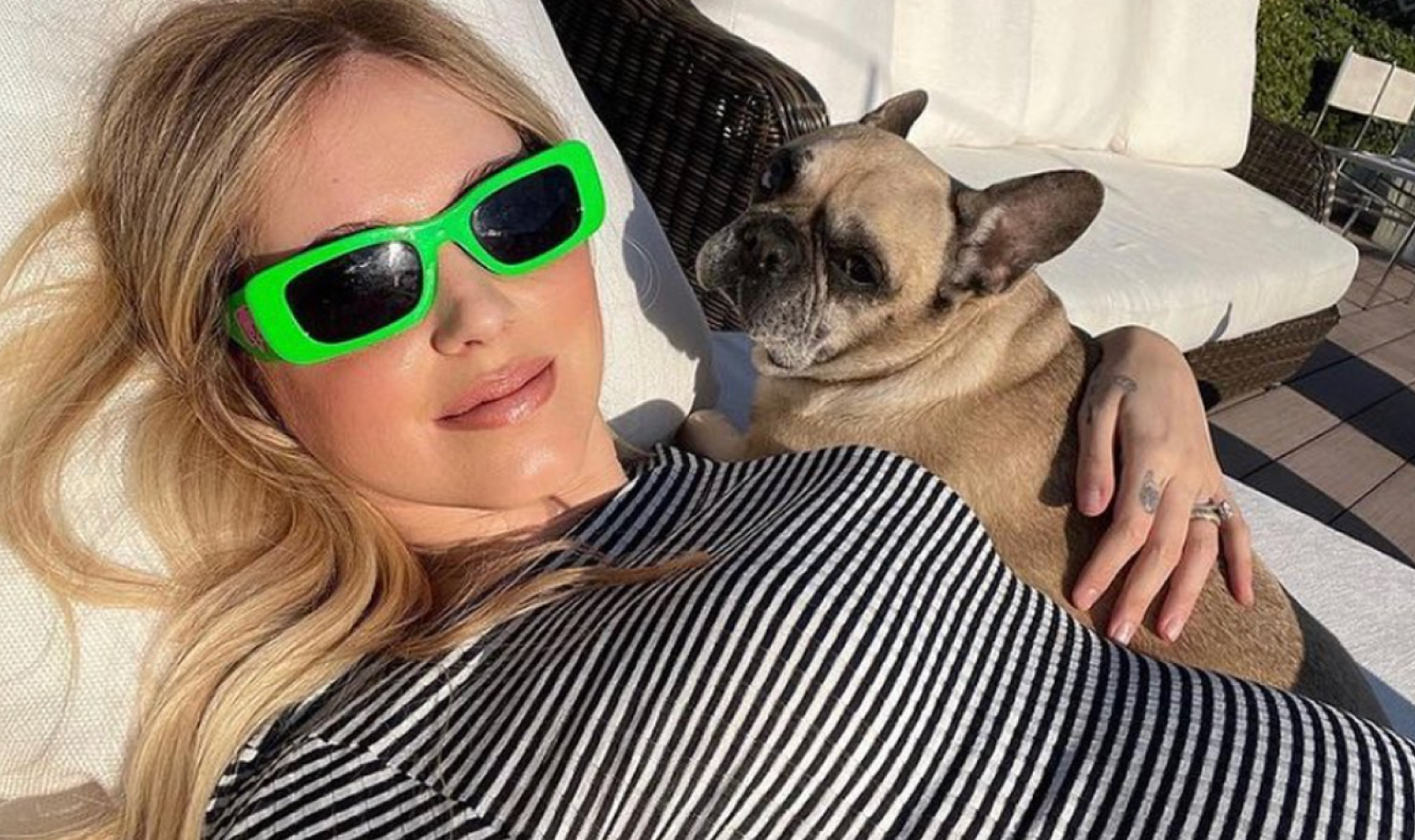 Chiara Ferragni con Matilde