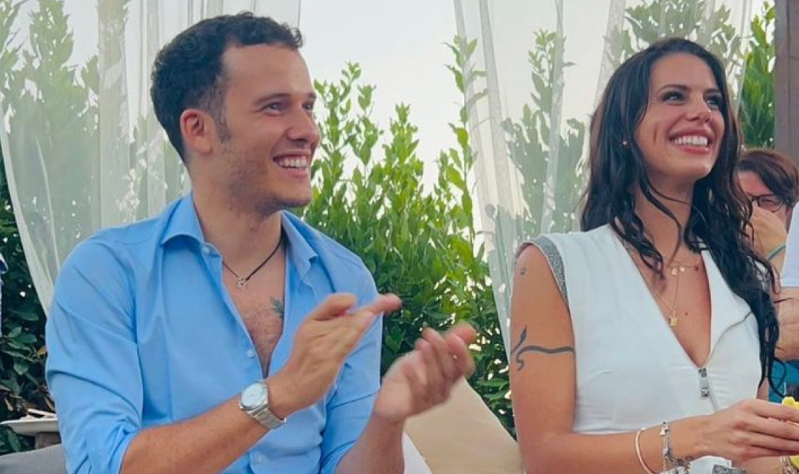 Antonella Fiordelisi e Edoardo Donnamaria