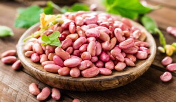 Red kidney beans. Haricot beans