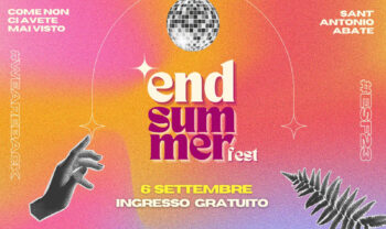 Tananai e Achille Lauro all’End Summer Fest a Sant’Antonio Abate