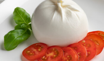 Mozzarella und Tomaten