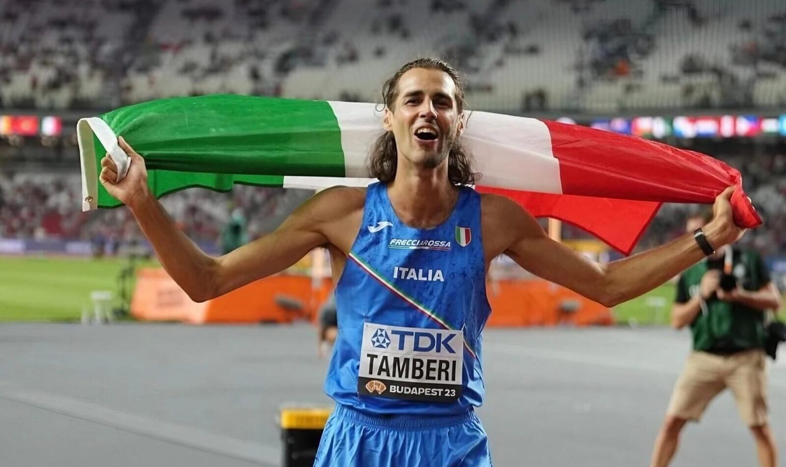 tamberi vince l'oro ai mondiali di atletica