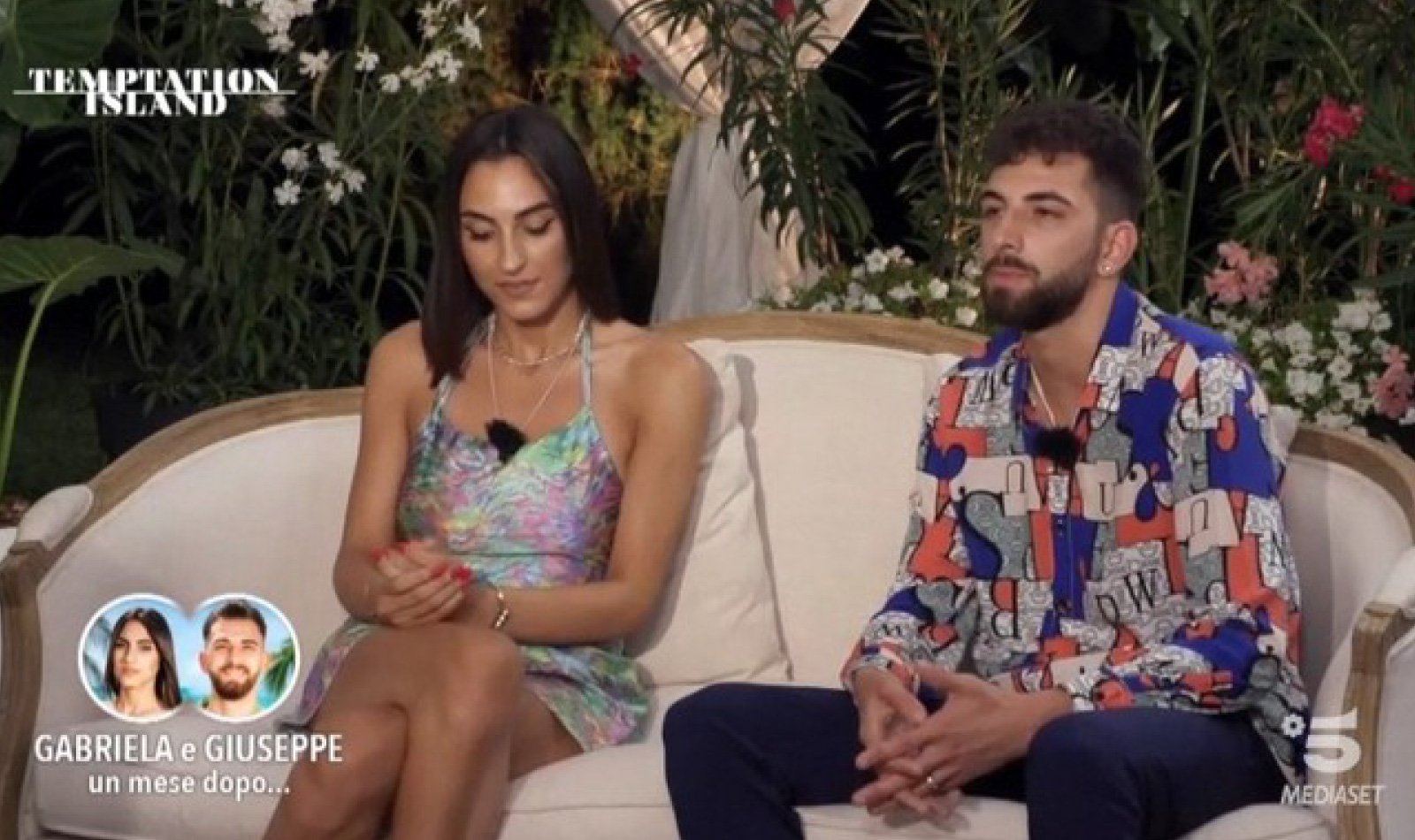 Gabriela and Giuseppe from Temptation Island 2023