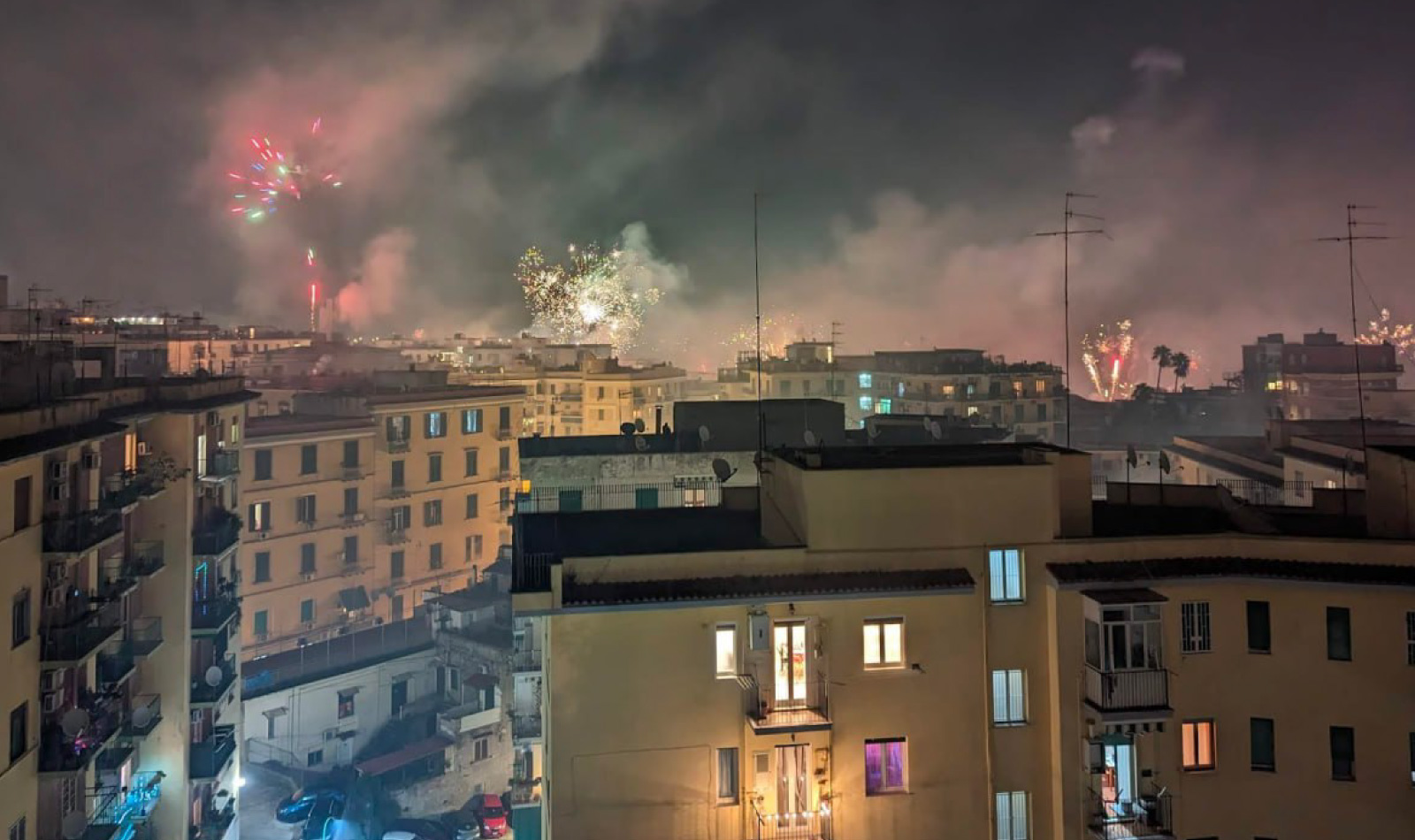 fogos de artifício