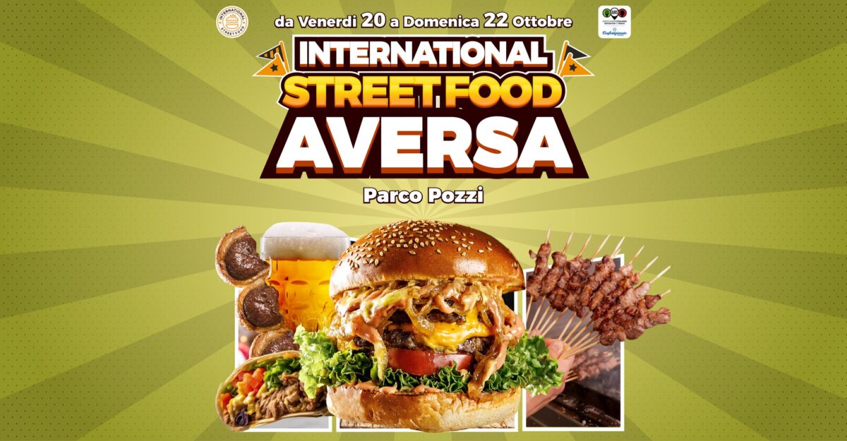 Lo street food arriva ad Aversa con i truck internazionali