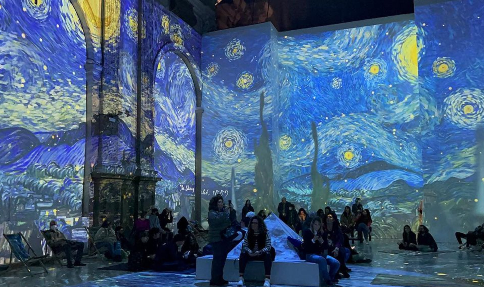 Van Gogh, su exposición inmersiva en Nápoles