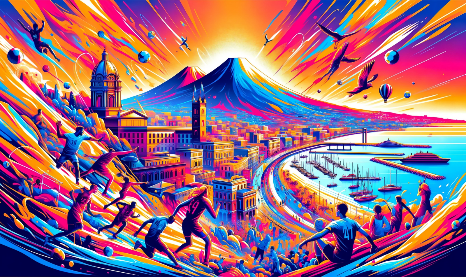Неаполь, европейская столица спорта 2026 года