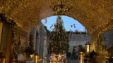 阿皮斯韦基亚 (Apice Vecchia) 埃托雷城堡 (Ettore Castle) 的圣诞市场和艺术家