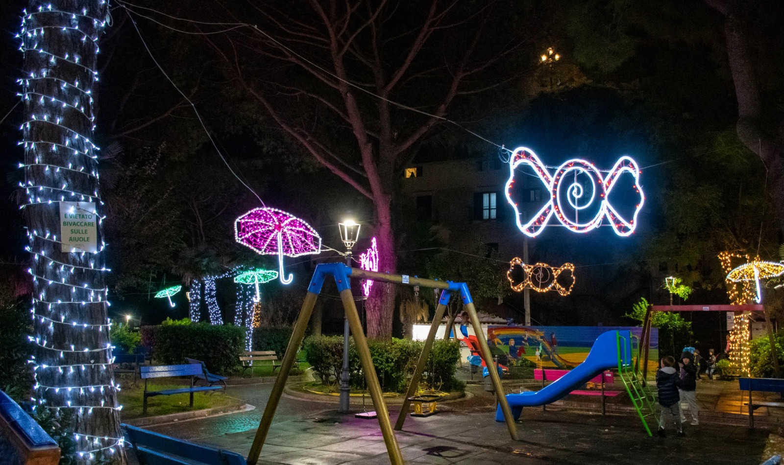 Luminarie a Cetara