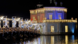 Illuminationen in der Casina Vanvitelliana in Bacoli, der Zauber verdoppelt sich dieses Jahr