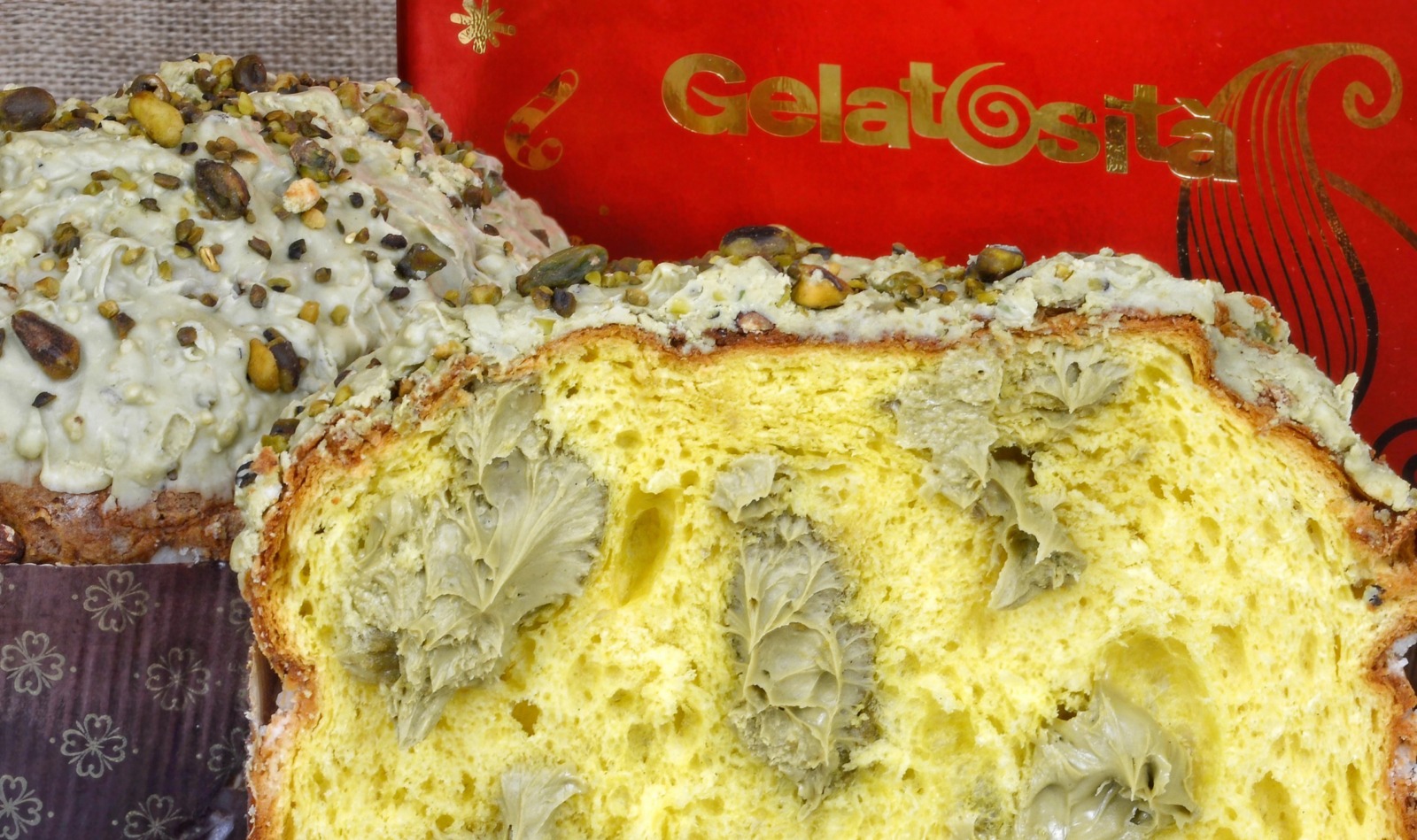 panettone à la glace