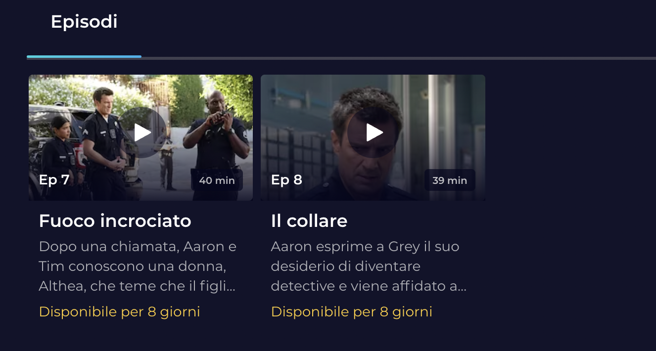 The Rookie 5 on Rai 2, 8 December. Plot and episode previews