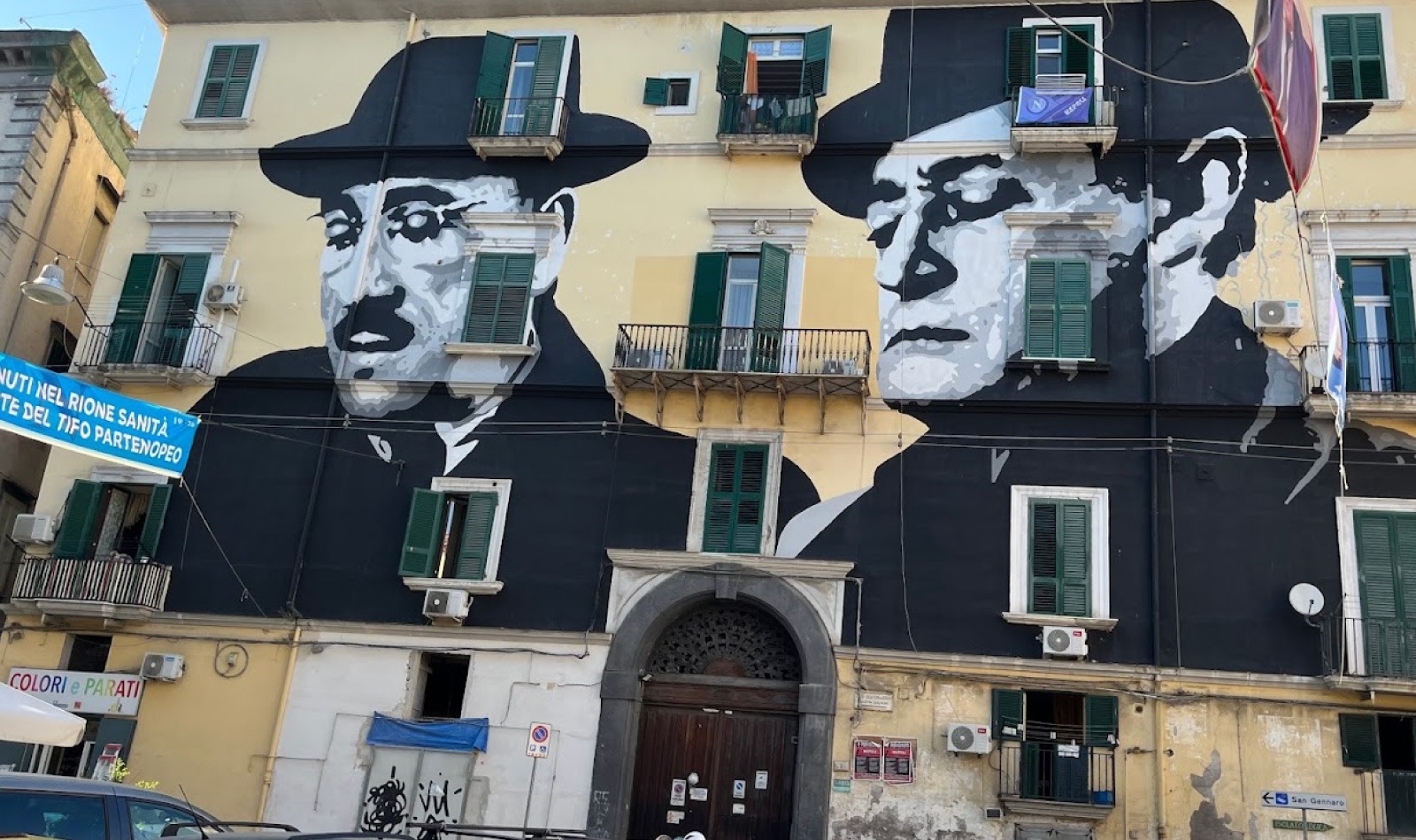 Piazza Sanità à Naples