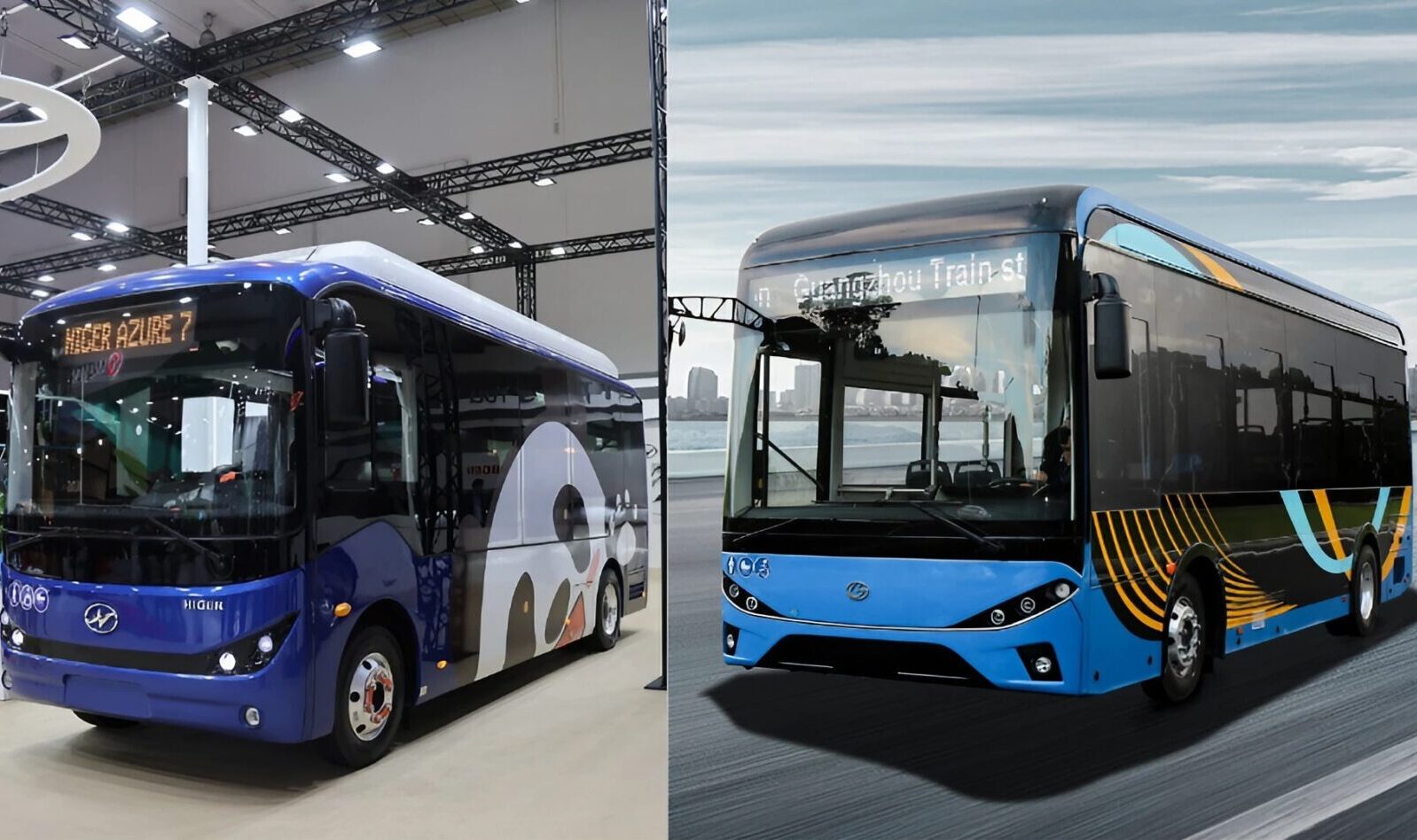 Ônibus elétricos em Nápoles