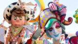 Карнавал 2024 на вилле Литерно, большая вечеринка с аллегорическими платформами