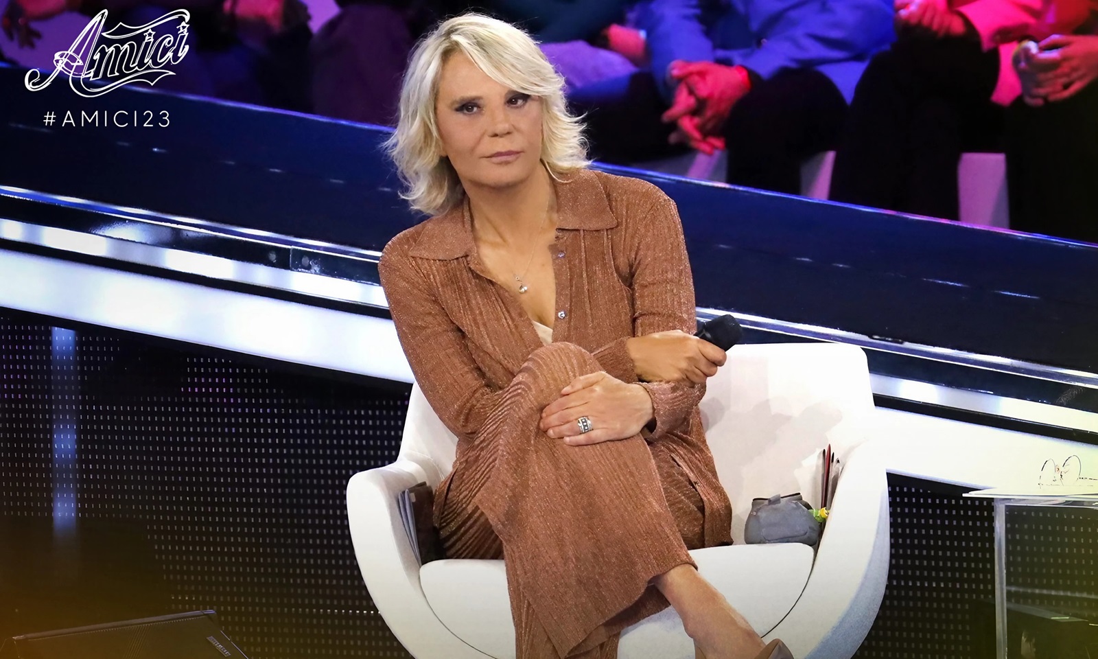 María De Filippi en Amici 23