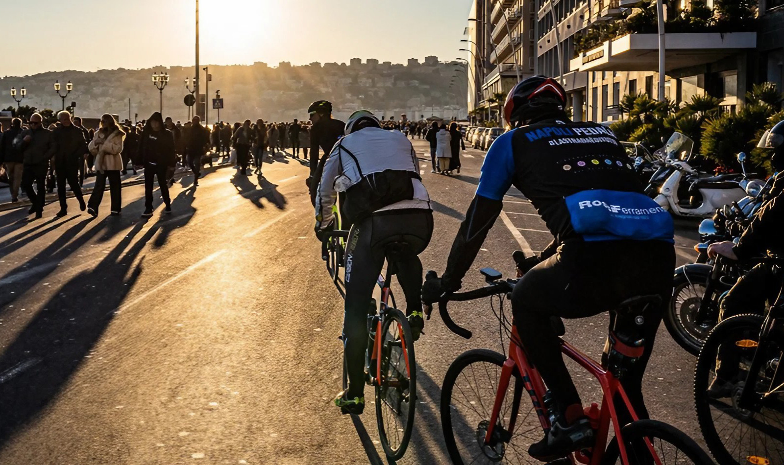Fahrradfestival-Neapel