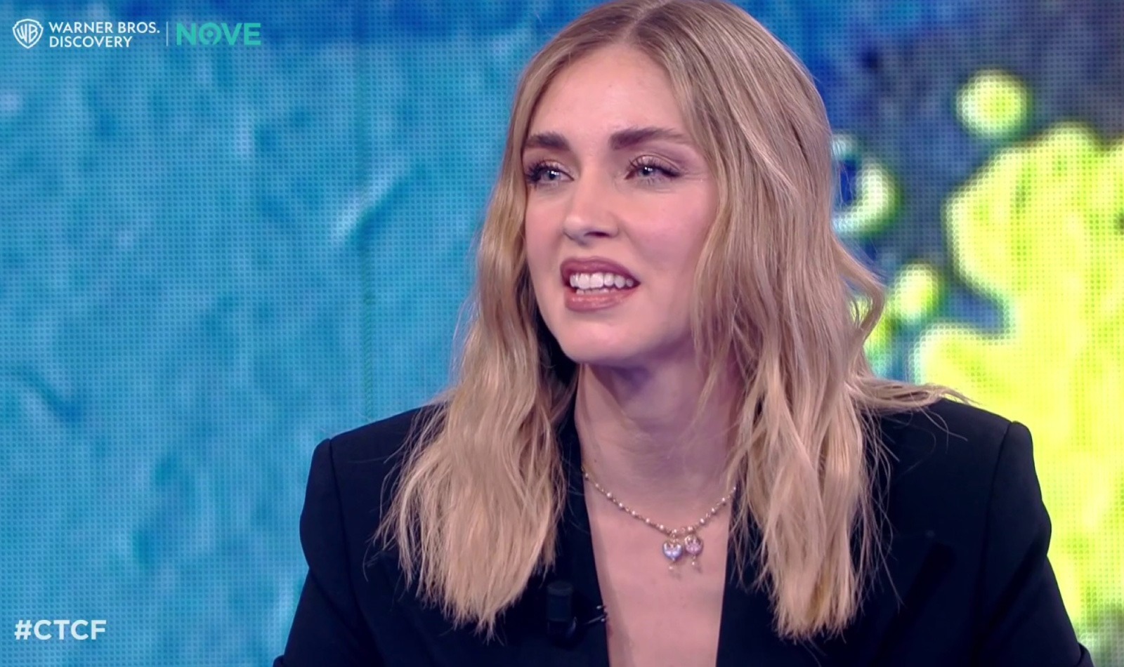 Chiara Ferragni en Canal 9