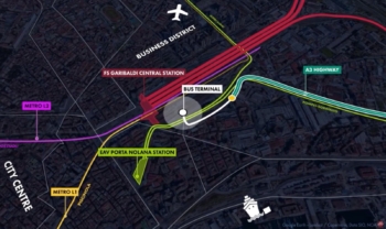 Stations Garibaldi et Campi Flegrei, les nouveaux projets pour les zones urbaines présentés