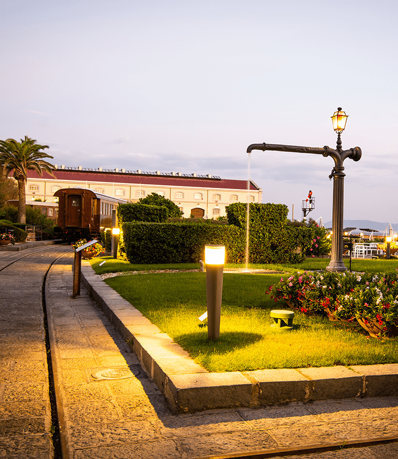 Panoramic view of the Pietrarsa Museum