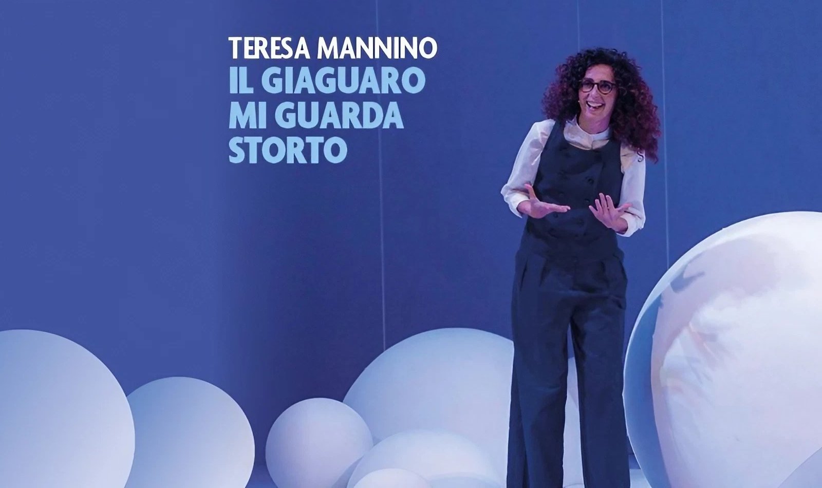 Teresa Mannino-Show in Neapel