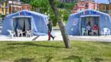 那不勒斯和巴尼奥利的紧急情况下的等候区和接待区在哪里