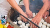 Sagra del Riavulillo 2025, formaggio affumicato farcito alla griglia