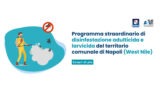 Napoli, nuova disinfestazione West Nile ad agosto 2025. Date e strade