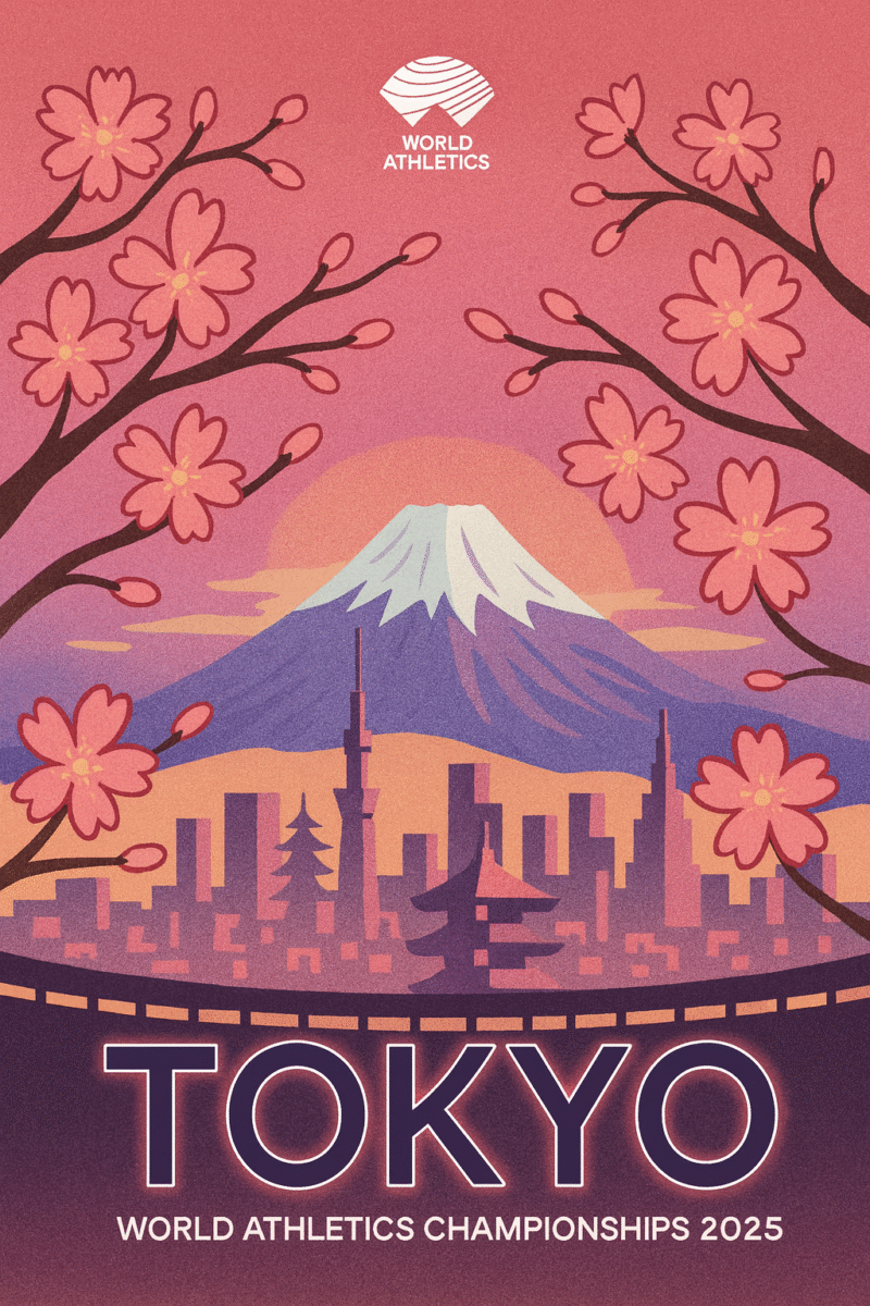 Copertina di Napolike.it per i Mondiali di Atletica 2025 di Tokyo