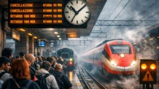 Treni nel caos tra Napoli e Roma, ritardi fino a 3 ore per un guasto