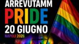Arrevutamm Pride 2026 a Napoli: oggi 20 giugno il corteo queer da Piazza Garibaldi