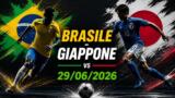 Brasile-Giappone Mondiali 2026: Rai 1 stasera