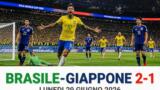 Brasile Giappone Mondiali stasera su Rai1: risultato e cronaca