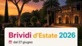 Brividi d’Estate 2026 al Real Orto Botanico: la XXV edizione