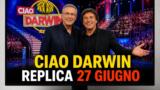 Ciao Darwin replica stasera Bonolis sfida Notti Mondiali