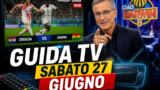 Guida tv sabato 27 giugno: Croazia-Ghana, Ciao Darwin e tutti i programmi