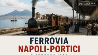 La ferrovia Napoli-Portici: la prima linea ferroviaria d’Italia
