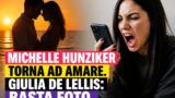 Michelle Hunziker e Giulio Berruti, primo bacio social. Giulia De Lellis furiosa per le foto della figlia