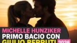 Michelle Hunziker primo bacio social con Giulio Berruti