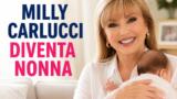 Milly Carlucci diventa nonna