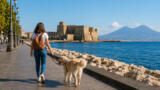 Napoli con il cane in un giorno: 4 itinerari dog-friendly classificati per difficoltà e tipologia