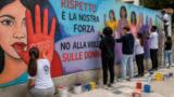 A Ponticelli nasce il Murale del Rispetto: studenti da tutta Italia contro la violenza di genere
