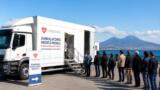 GVM Advanced Mobile Clinic sul lungomare di Napoli: screening cardiologici gratuiti