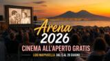 Arena 2026: cinema all’aperto gratis sulle spiagge di Napoli dal 5 al 28 giugno