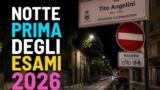 Notte prima degli esami 2026 al Vomero: divieti e strade chiuse a Napoli