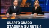 Quarto Grado stasera su Rete 4 con Nuzzi e Viero